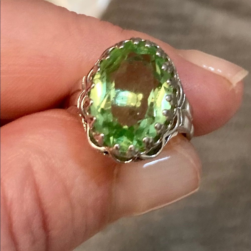 1940s Sterling YAG 5 Carats